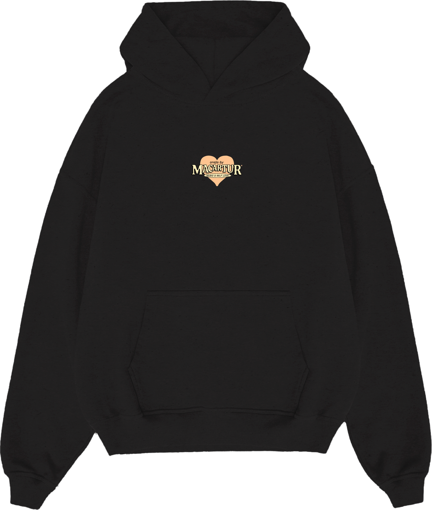 Orejis Classic Hoodie – Negro