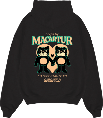 Orejis Classic Hoodie – Negro