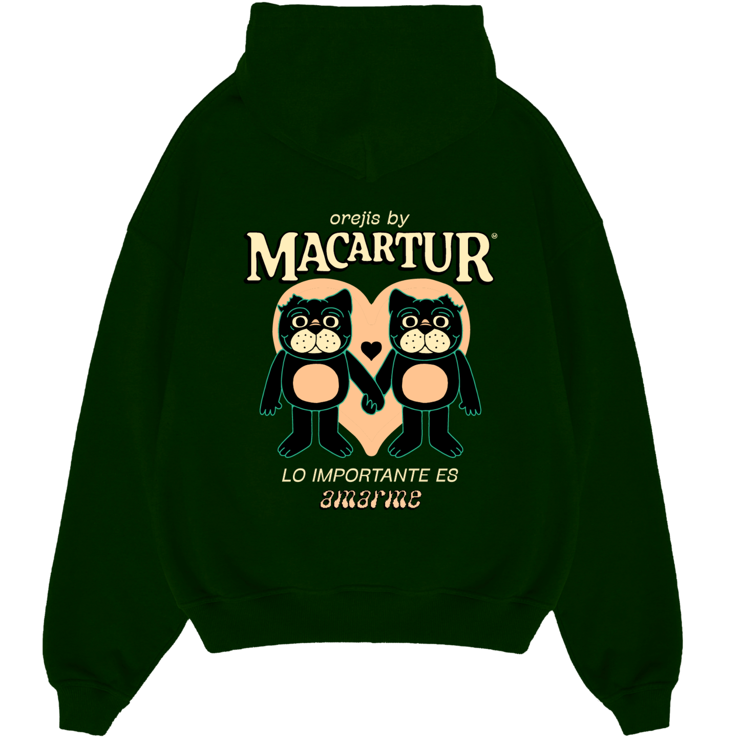 Orejis Classic Hoodie – Verde